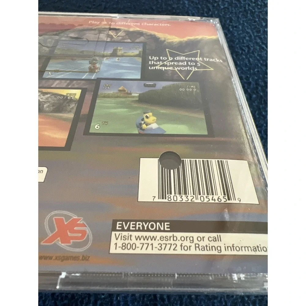 LQQK New PlayStation‎ 1 XS Airboat Racing Video Game Sony PS1 Factory Sealed!